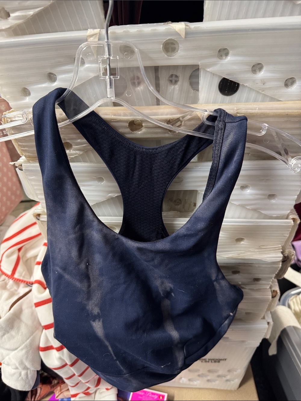 Lululemon wunder train tie dye sports bra size 6 // 0925112